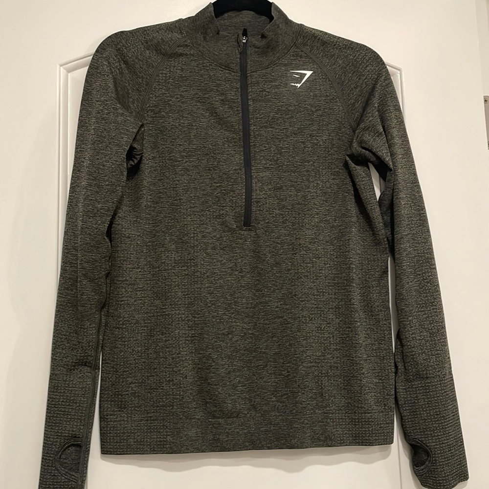 Gymshark Quarter Zip Seamless running shirt